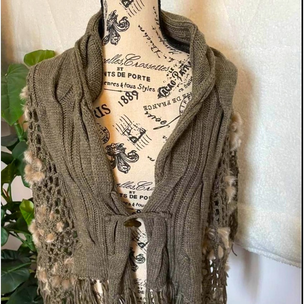 Artesanal Ponchó Size M